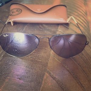 Lilac/bronze ray-bans
